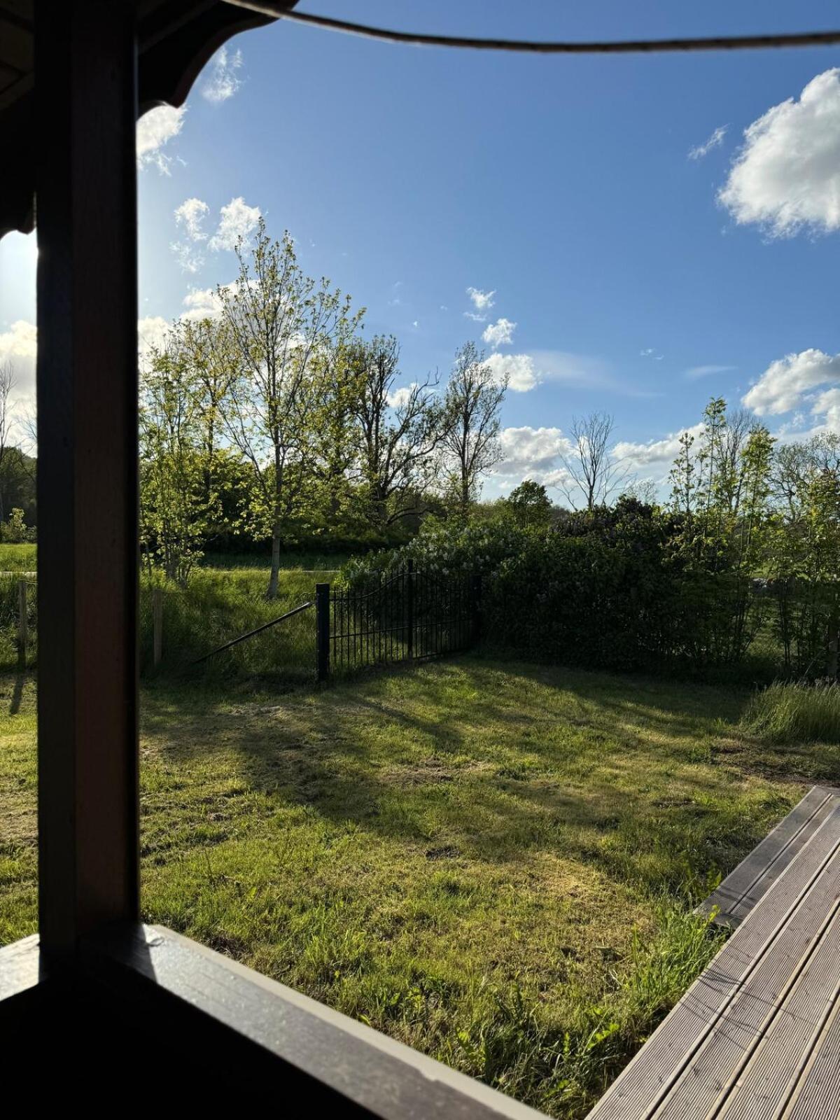 With Evening Sun In A Scenic Location Skövde